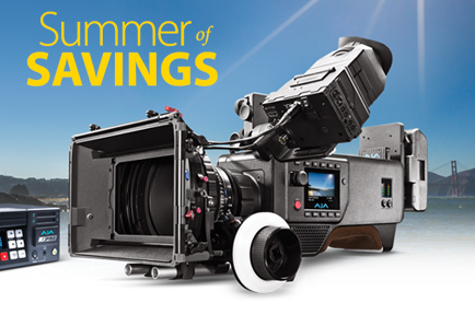 AJA Launches &ldquo;Summer of Savings&rdquo; Promotion for  CION and Select Ki Pro Products