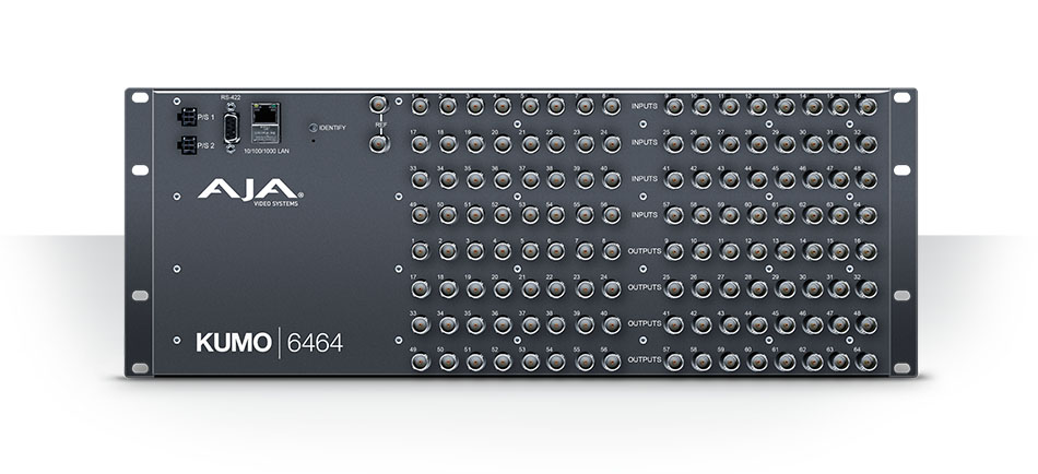 AJA KUMO 6464 Compact SDI Router Now Available