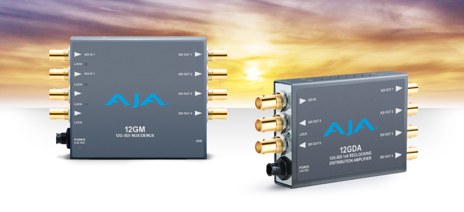 AJA Unveils New 12G-SDI and Fiber Mini-Converters at NAB 2017 