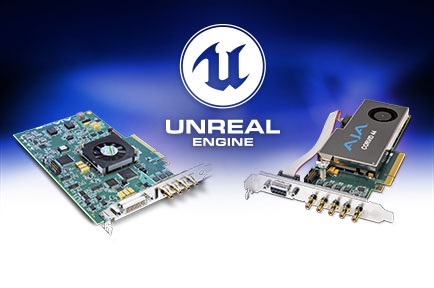 AJA Video I/O Support Built Into Unreal Engine 4.20