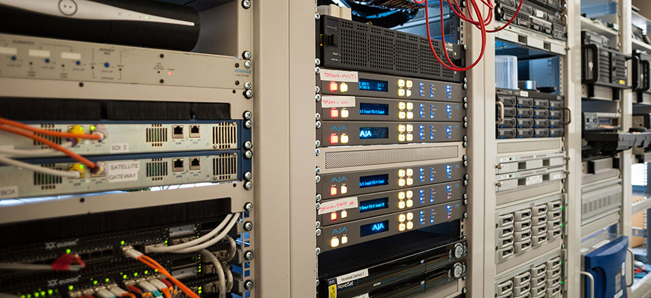 VSquared TV Edits Tour de France Broadcasts with AJA Io&reg; 4K and T-TAP&trade; on new Mac Pros Running FCPX