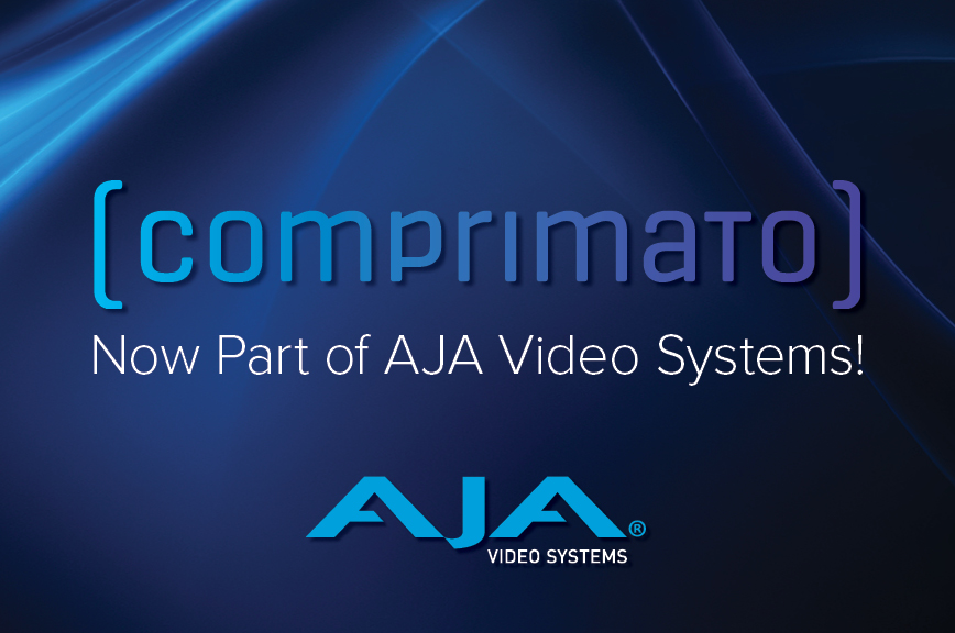 AJA Enters into Agreement to Acquire Video Encoding Software Company Comprimato 