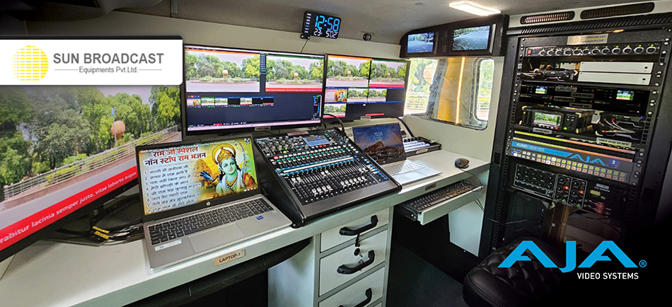 Sun Broadcast on Building an UltraHD Multimedia Van 