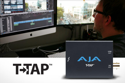 Danni Lowinski Editor Leverages AJA T-TAP&trade; for Flexible HD Monitoring with Apple&reg; Final Cut Pro&reg; X