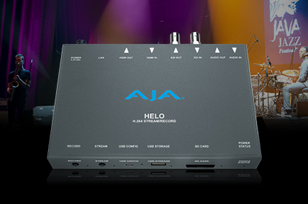 Java Jazz Festival Livestreams Performances Internationally with AJA Gear