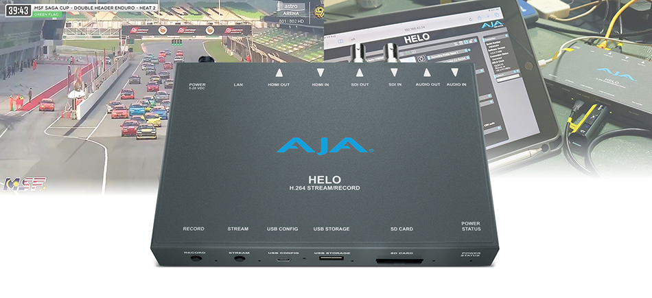 Malaysia’s Merdeka Race 2020 Streams Live Four-wheel Race Coverage to Fans Across the Globe with AJA HELO 