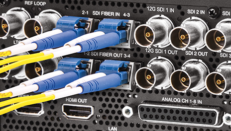Fiber and HD-BNC